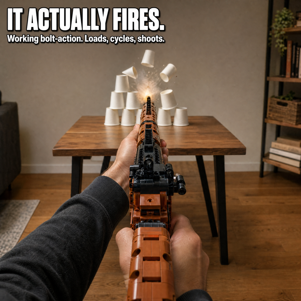 K98 Mauser - 1:1 Buildable Replica
