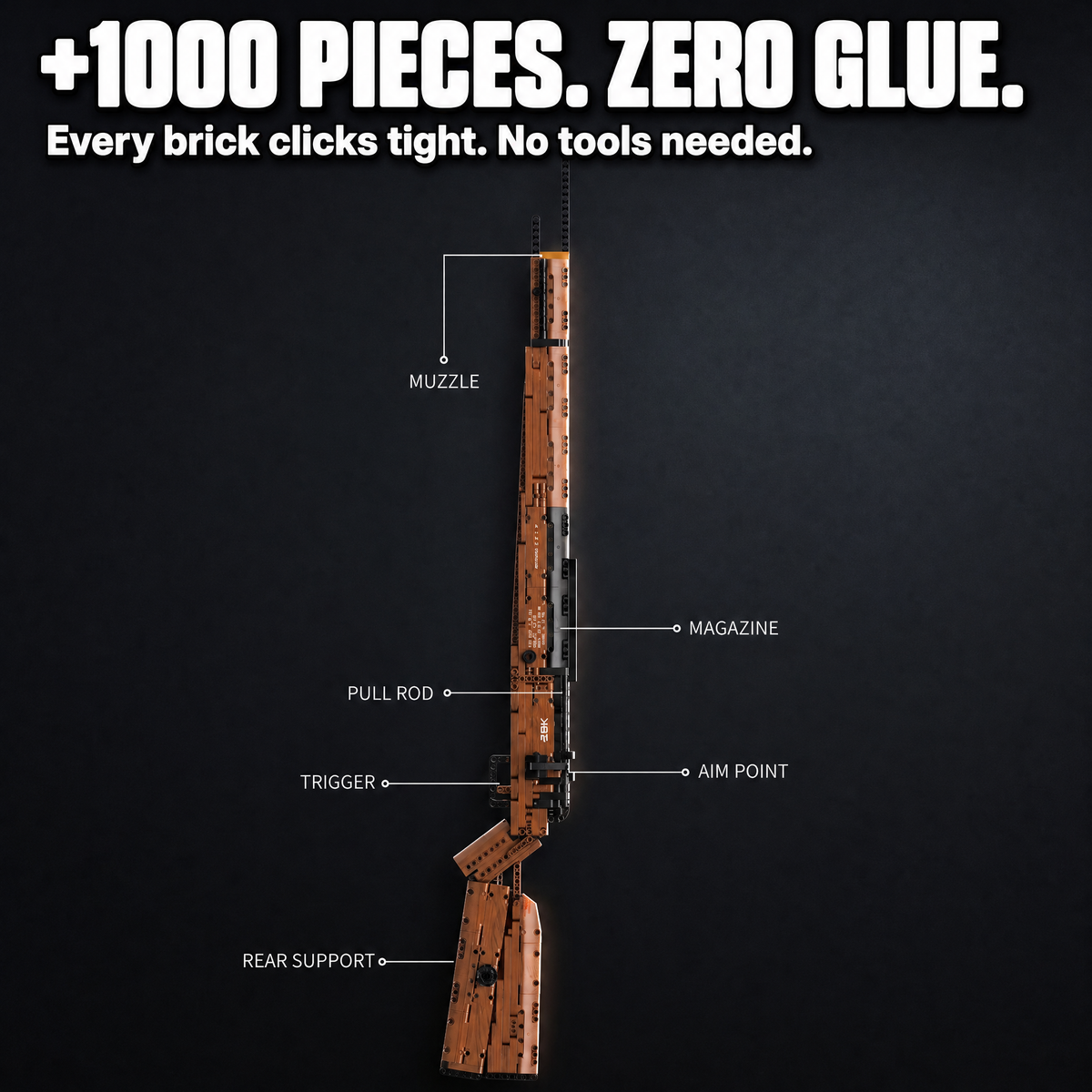K98 Mauser - 1:1 Buildable Replica